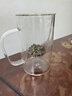 雅集玻璃杯加厚辦公室帶蓋帶把手帶過(guò)濾大茶杯 茶水分離男士泡茶杯 曬單實(shí)拍圖