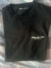 Abercrombie & Fitch美式復古舒適重磅棉質(zhì)LOGO圓領(lǐng)短袖T恤25夏季男裝123-5027 黑色 L (180/108A) 曬單實(shí)拍圖