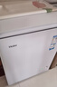 海爾（Haier）142L單溫冰柜小型家用小冰柜減霜一級能效冷藏冷凍轉換深冷冷柜小冰箱BC/BD-142GHW9D國家補貼 曬單實(shí)拍圖