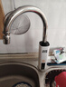 奧克斯（AUX）電熱水龍頭熱水器加熱水龍頭快速熱水變頻恒溫廚房下進(jìn)水 【變頻恒溫】雪山白+漏保插頭+萬(wàn)向噴頭 曬單實(shí)拍圖