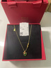 潮宏基 黃金葫蘆項鏈足金鎏彩葫蘆吊墜套鏈福牌生日禮物女 計價(jià) 黃金項鏈 6.85克 曬單實(shí)拍圖