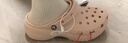 卡駱馳（crocs）經(jīng)典云朵clog洞洞鞋女鞋戶(hù)外涼鞋拖鞋厚底涼拖 206750-6UR W7 曬單實(shí)拍圖