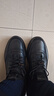 紅蜻蜓冬季商務(wù)運動(dòng)休閑皮鞋男舒適加絨棉鞋松緊帶 WTD43376黑色42 曬單實(shí)拍圖