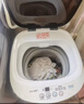 小鴨小黃鴨系列嬰兒洗衣機烘干一體迷你高溫煮洗全自動(dòng)洗衣機寶寶兒童專(zhuān)用小型兒童帶烘干 4.5KG白【潔凈升級+抗菌波輪 】終生維修 波輪 【全自動(dòng)洗脫一體】 曬單實(shí)拍圖