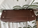 Songmont山下有松山行系列游歷公文包復古皮雙肩包【新年禮物】 檀棕大號 曬單實(shí)拍圖