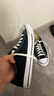 匡威（Converse）官方All Star經(jīng)典帆布男女低幫休閑運動(dòng)鞋黑色101001 101001/黑色 43 曬單實(shí)拍圖