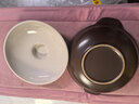 全品屋煲仔飯專(zhuān)用砂鍋干燒不裂沙鍋耐高溫淺鍋寬口干燒鍋1.9L 曬單實(shí)拍圖