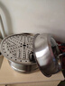 蘇泊爾SUPOR好幫手304不銹鋼雙層復底28cm蒸鍋燃氣電磁爐通用蒸籠SZ28B5 曬單實(shí)拍圖