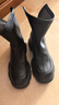 他她TATA喵爪靴秋冬百搭時(shí)裝靴女短靴新款彈力靴 黑色 38 曬單實(shí)拍圖