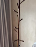 棲音閣實(shí)木衣架落地臥室衣帽架客廳掛衣服架子落地衣架家用立式掛包架 曬單實(shí)拍圖