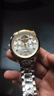 勞力士瑞士原裝手表男士全自動(dòng)機械表防水夜光鏤空時(shí)尚專(zhuān)用男表 升級版+R3240間金白面 42mm 曬單實(shí)拍圖