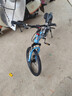 鳳凰官方旗艦店兒童自行車(chē)男女變速青少年學(xué)生山地車(chē)碟剎賽車(chē) 星際 藍灰【單速】輻條輪 20寸【適合125-160cm】 曬單實(shí)拍圖