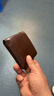 威納登錢(qián)包男士橫款真皮超薄2025新款皮夾簡(jiǎn)約牛皮駕駛證錢(qián)夾卡包一體男 咖啡色（復古頭層牛皮） 曬單實(shí)拍圖