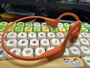 韶音（SHOKZ）OpenRunPro2骨傳導藍牙耳機開(kāi)放式耳機藍牙不入耳藍牙耳機運動(dòng)跑步 熔巖橙 曬單實(shí)拍圖