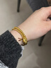 周六福古法黃金手鏈兩世歡手鏈手串生日禮物計價(jià)A198922約11.71g16cm 曬單實(shí)拍圖