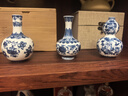 景德鎮陶瓷青花迷你小號花瓶高級感仿古桌面小擺件博古架裝飾品收藏禮物 迷你陶瓷文物-青花禮盒 曬單實(shí)拍圖