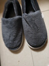 三利棉拖鞋男秋冬季2025新款包跟棉拖居家男鞋家居室內防滑防臭男 加倫灰-珊瑚絨 (保暖抗菌 男士專(zhuān)研) 42 /43 【適合41/42碼】 曬單實(shí)拍圖