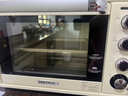 柏翠（petrus）電烤箱家用38升大容量獨立控溫多功能烤地瓜熱風(fēng)發(fā)酵可拆層架PE5400YE  曬單實(shí)拍圖