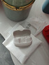 漫步者（EDIFIER）FitBuds Pro真無(wú)線(xiàn)主動(dòng)降噪藍牙耳機太空艙入耳式低延遲輕奢學(xué)生音樂(lè )游戲運動(dòng)禮物適配于蘋(píng)果華為 【皮革紋理設計】晨曦白+收納袋 曬單實(shí)拍圖