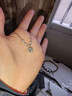 沐芊小方鉆款式項鏈女款百搭吊墜小眾頸鏈輕奢高級感鎖骨鏈鈦鋼不掉色 方鉆款式項鏈 曬單實(shí)拍圖