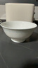 陶園夢(mèng) 釉上彩蕾絲邊 面碗湯碗家用骨瓷餐具 6寸高腳碗【單個(gè)】 曬單實(shí)拍圖