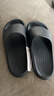 樸西香蕉船情侶涼拖鞋女浴室不易滑室內居家四季拖鞋男 深灰 42-43 曬單實(shí)拍圖