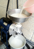 納麗雅商用多功能米漿機豆漿機玉米漿辣椒醬腸粉機磨粉機電動(dòng)打漿機豆腐機磨漿機 2200W寶石藍 I 140型純銅 I 30斤/h 曬單實(shí)拍圖