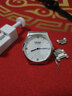依波（EBOHR）手表男 大師系列簡(jiǎn)約鋼帶石英情侶男表51681416節日禮物 曬單實(shí)拍圖