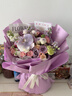 艾斯維娜鮮花速遞同城配送輕奢高級感蝴蝶蘭混搭花束生日送女友 玫瑰蝴蝶蘭混搭花束-逍遙 曬單實(shí)拍圖