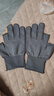 薄款點(diǎn)珠手套耐磨點(diǎn)膠男女騎行戶(hù)外運動(dòng)開(kāi)車(chē)觸屏漏二指手套 【灰色】1雙 曬單實(shí)拍圖