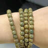 曼阿麗天然老綠檀手串108顆佛珠男女款木質(zhì)文玩綠檀木念珠盤(pán)玩檀香手鏈 天然老綠檀108顆【6mm】 曬單實(shí)拍圖