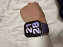 Apple/蘋(píng)果 【女神節】Watch S11 智能手表GPS款46毫米銀色鋁金屬表殼霧紫色運動(dòng)型表帶M/L 曬單實(shí)拍圖