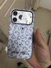 吟悅 適用蘋(píng)果17/pro/max手機殼iPhone17Air全包防摔卡通新款復古磨砂菲林二合一硬殼藍灰豹紋kitty女 【磨砂二合一】藍灰豹紋kitty-贈膜 蘋(píng)果17pro 曬單實(shí)拍圖