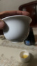 西多米蓋碗茶杯羊脂玉白瓷三才蓋碗泡茶功夫茶具德化茶碗新年禮物男年會(huì ) 曬單實(shí)拍圖