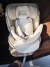 貝比途（BOBEITOO）貝智PRO兒童安全座椅汽車(chē)用嬰兒寶寶車(chē)載智能通風(fēng)加熱0-12歲坐躺 至尊智能摩卡米（通風(fēng)加熱+單手旋轉+上拉帶） 曬單實(shí)拍圖