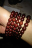 龍隱正宗小葉紫檀手串男女士款文玩手鏈檀香木佛珠子轉運正品高端情侶 帶金星款10mm*108顆（京倉速發(fā)） 曬單實(shí)拍圖