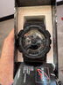 卡西歐（CASIO）手表男G-SHOCK大表盤(pán)多功能學(xué)生考試雙顯防水運動(dòng)電子日韓表禮物 黑武士GA-110-1B 曬單實(shí)拍圖