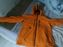 探路者沖鋒衣三合一戶(hù)外專(zhuān)業(yè)防水防風(fēng)登山服徒步外套夾克 曠野橘女 L 曬單實(shí)拍圖
