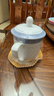 陶相惠景德鎮陶瓷茶杯帶蓋泡茶杯辦公室水杯會(huì )議杯子青花玲瓏瓷茶杯送禮 曬單實(shí)拍圖