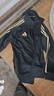 阿迪達斯（adidas）外套男女秋冬跑步運動(dòng)立領(lǐng)夾克外套保暖運動(dòng)服 黑/金 M 曬單實(shí)拍圖