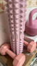 MOLY VIVI瑜伽柱實(shí)心泡沫軸肌肉拉伸放松按摩狼牙運動(dòng)女性健身器材魔力薇薇 夕嵐粉 曬單實(shí)拍圖
