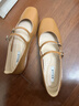 百麗（Belle）珍妮女孩法式優(yōu)雅牛皮瑪麗珍鞋女26春新商場(chǎng)質(zhì)感單鞋BFK02AQ6預售 棕色 38 曬單實(shí)拍圖