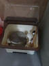 納份愛(ài)廚房置物架碗碟架水杯瀝水架碗柜收納餐具柜筷子籠帶蓋多功能架 【頂蓋茶透】中號3口之家 【品牌特供】免組裝收貨即用 曬單實(shí)拍圖