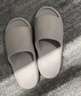優(yōu)調拖鞋男足弓支撐居家防臭夏季浴室洗澡防滑情侶拖鞋女 隕石灰42-43 曬單實(shí)拍圖