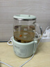 小熊（Bear）迷你養生壺養生杯 電燉杯電熱杯恒溫花茶壺燒水壺辦公室杯子0.4L全玻璃杯體YSH-F04E1 女神節禮物 曬單實(shí)拍圖