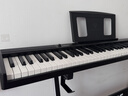 特倫斯折疊鋼琴88鍵便攜式電鋼琴成人兒童電子琴重力度鍵盤(pán)V30pro鋼琴 炫酷黑+專(zhuān)用琴包+Z型琴架 曬單實(shí)拍圖