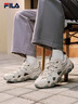 斐樂(lè )（FILA）官方女鞋貓爪7代老爹鞋2026春季新款厚底鞋休閑鞋運動(dòng)鞋 淡粉/橄欖棕-PR 39 曬單實(shí)拍圖
