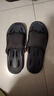 京東京造【浴室拖】拖鞋男士軟彈速干漏水拖鞋eva浴室涼拖熠光黑42-43 曬單實(shí)拍圖