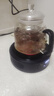 borunHOME新款萃茶壺加厚防爆玻璃蒸煮一體煮茶器泡茶壺電陶爐燒水噴淋茶具 B款蒸煮壺+黑色爐 1.3L 曬單實(shí)拍圖