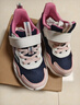 特步（XTEP）童鞋小翅膀印花女童小童軟底休閑鞋 烏紫色/帆白/水粉色    31    曬單實(shí)拍圖